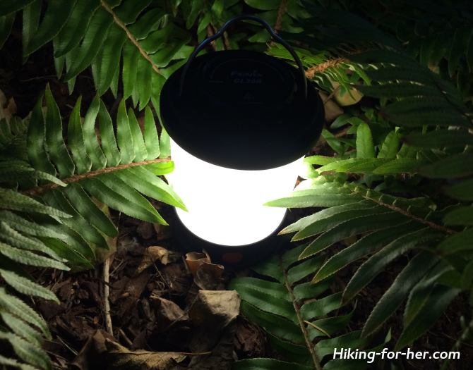 Product Review: Fenix CL30R Camping Lantern - Hiking San Diego County