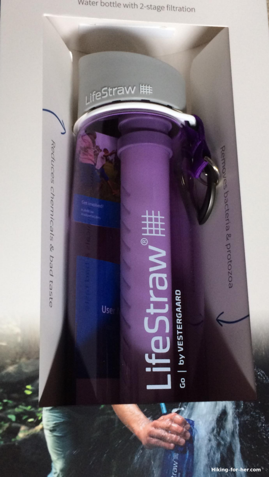 LifeStraw Go Filter Bottle with 2-Stage Filtration - 22 fl. oz.