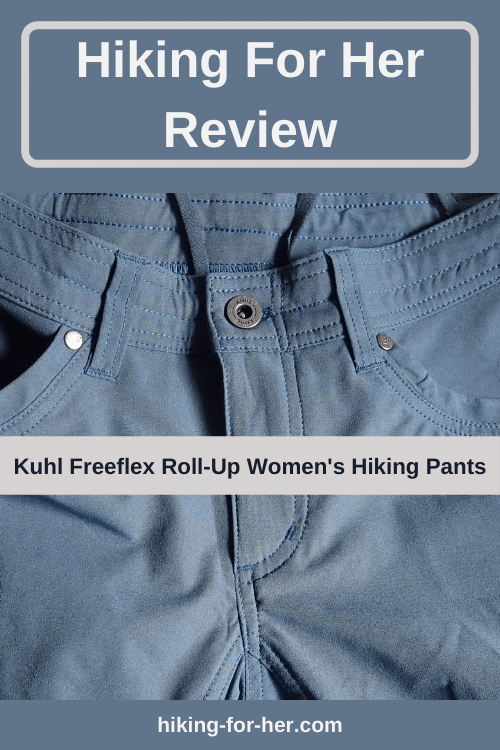 Kuhl Splash Roll-Up Women's Trouser Metal Blue